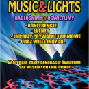 Plakat dla zespołu Music&Lights